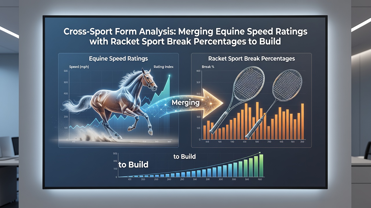 Data visualization of merged equine and tennis metrics used in parlay probability calculations
