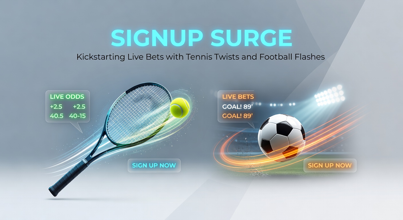 Tense tennis rally unfolding on clay court with bettors glued to screens, capturing the thrill of live in-play action