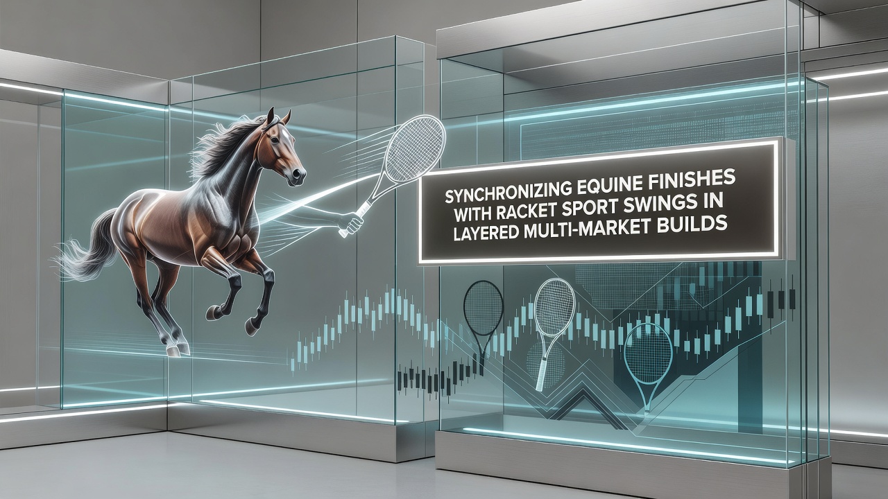 Illustration of layered betting markets combining horse racing finishes and tennis swings